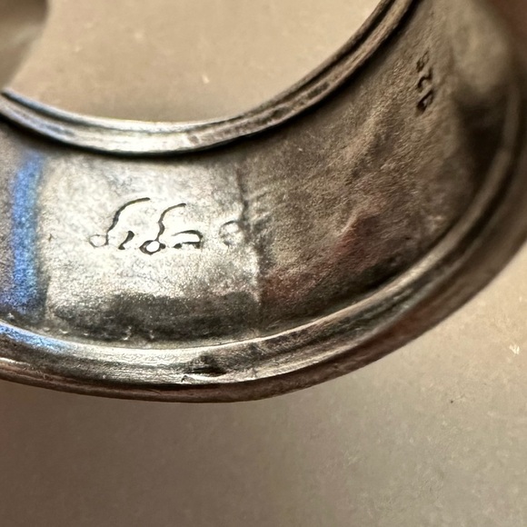 Shablool Didae Sterling Silver Handmade Cigar Band size 7.5 - Picture 6 of 6